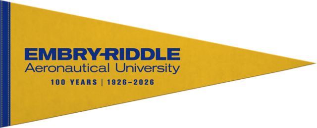 Embry Riddle Aeronautical University 12x30 Pennant