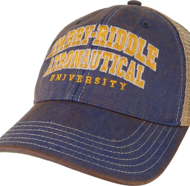 Embry Riddle Aeronautical University Patch Trucker Cap