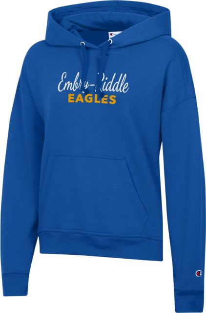 Embry Riddle Aeronautical University Eagles Women's Powerblend Hooded Sweatshirt