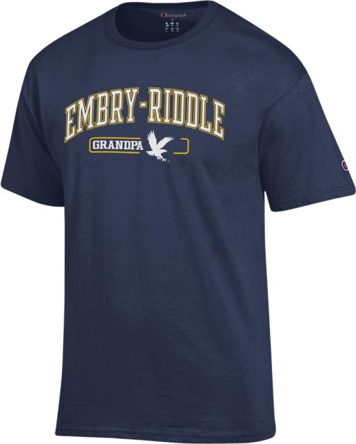 Embry Riddle Aeronautical University Grandpa Short Sleeve T-Shirt