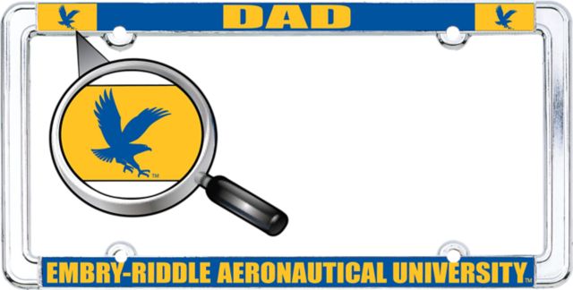 Embry Riddle Aeronautical University License Plate Frame