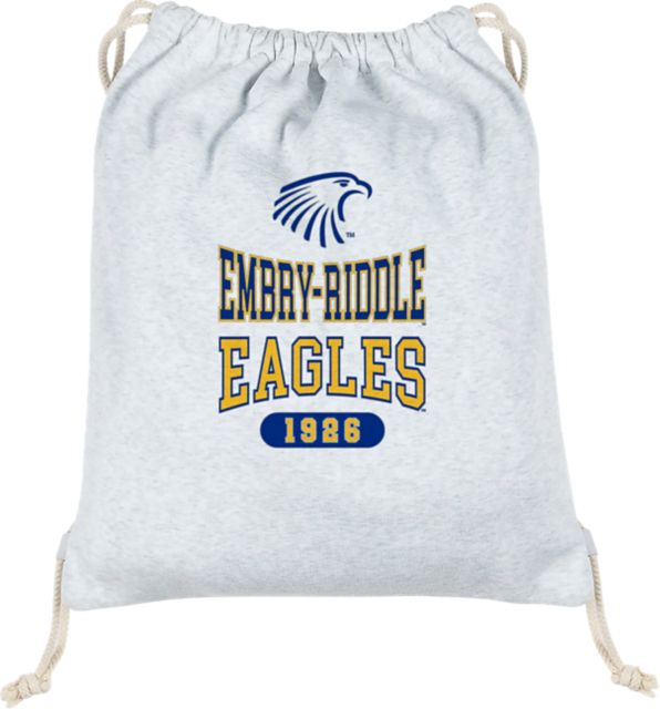 Embry Riddle Aeronautical University Eagles Sweatshirt Drawstring Bag
