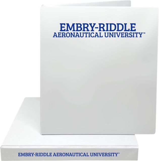 Embry Riddle Aeronautical University 1'' Vinyl Binder