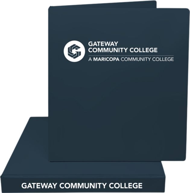 GateWay Community College 1'' Vinyl Binder
