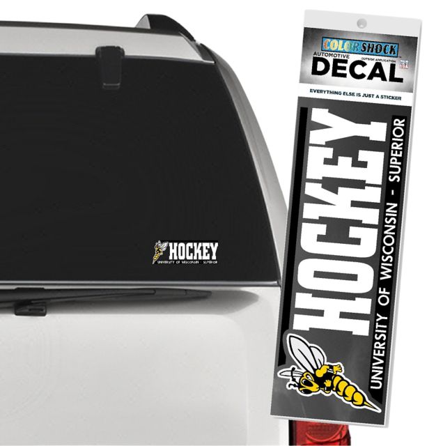 University of Wisconsin - Superior Yellowjackets Hockey Decal
