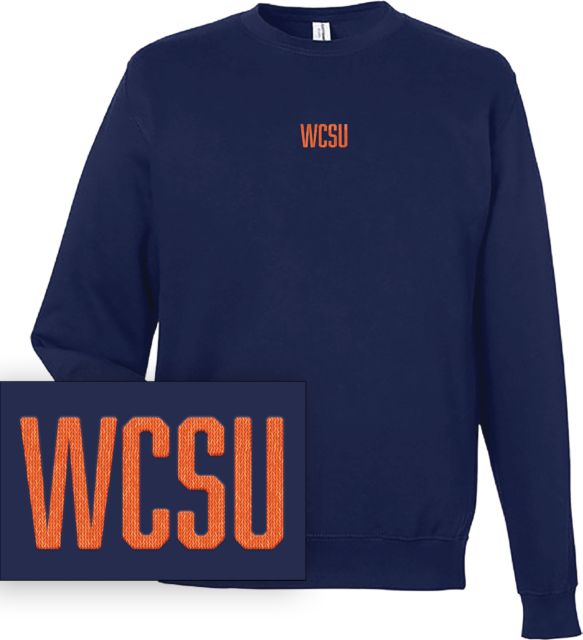 Western Connecticut State University Chainstitch Crewneck Sweatshirt