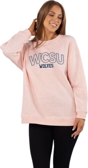 Western Connecticut State University Wolves Women's Warmup Crewneck Sweatshirt