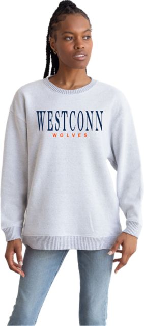 Western Connecticut State University Wolves Women's Warmup Crewneck Sweatshirt