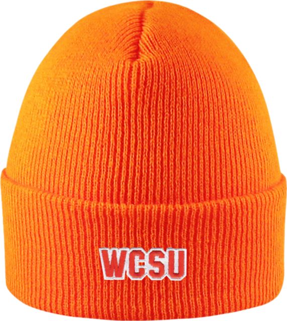 Western Connecticut State University Knit Cuffed Pom Beanie