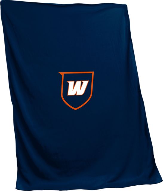 Western Connecticut State University 84"x54" Sweatshirt Blanket