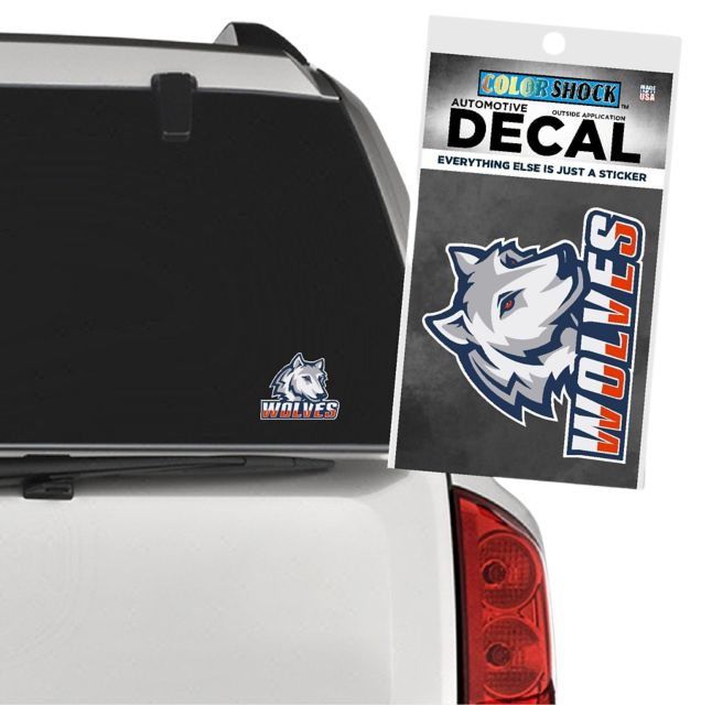 Western Connecticut State University Wolves Decal