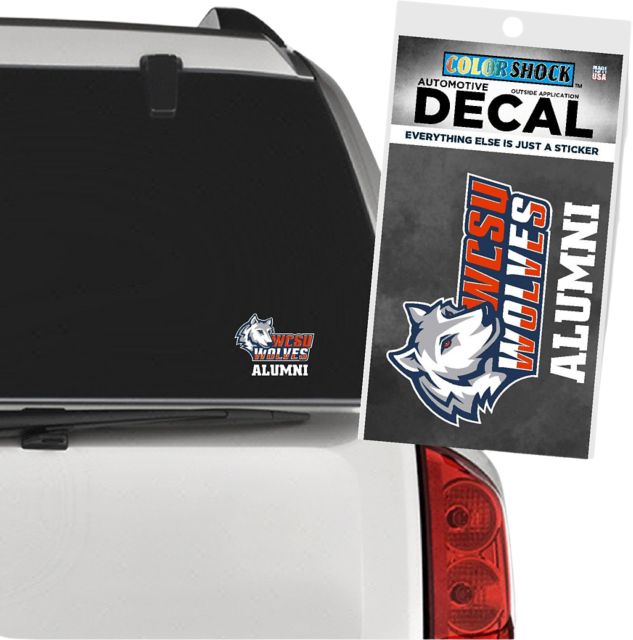 Western Connecticut State University Alumni Decal