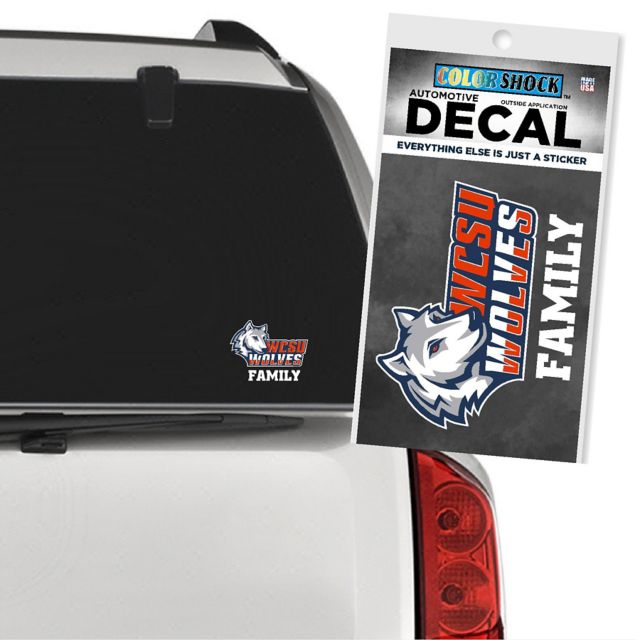 Western Connecticut State University Family Decal