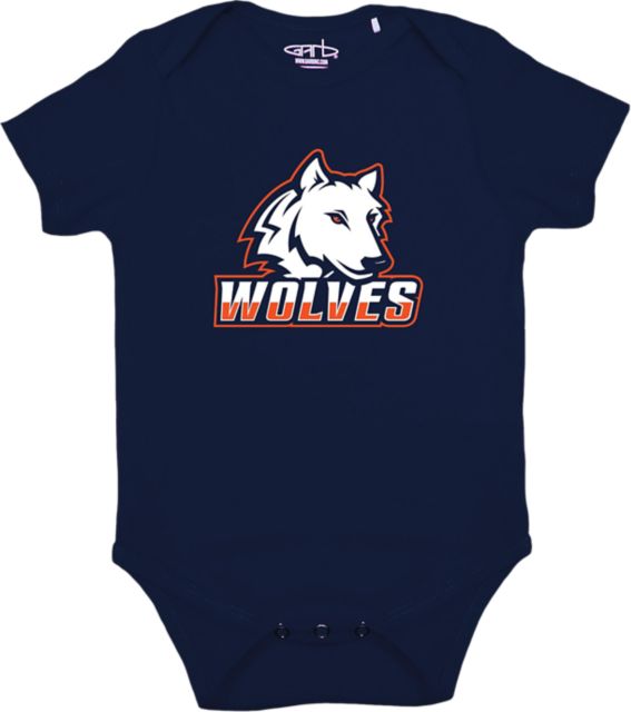 Western Connecticut State University Wolves Infant Bodysuit