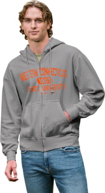 Western Connecticut State University Wolves Full Zip Hood