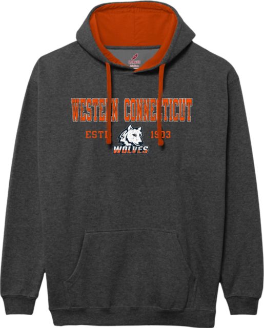 Western Connecticut State University Wolves Hooded Sweatshirt