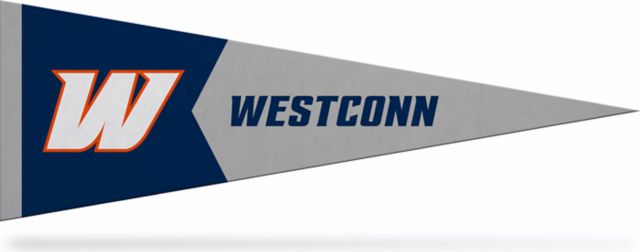 Western Connecticut State University Wolves 5" x 15" Pennant