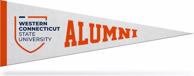 Western Connecticut State University Alumni 5" x 15" Pennant