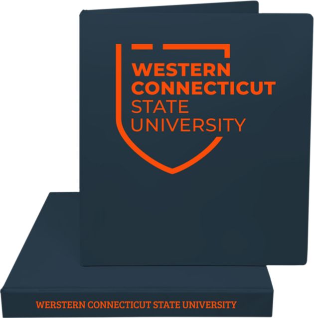 Western Connecticut State University 1'' Vinyl Binder