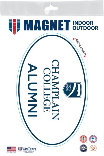 Champlain College 3.5x5.5 Magnet