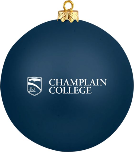 Champlain College Shatterproof Ornament