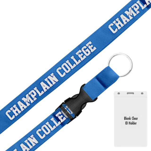 Champlain College 3-4'' Lanyard