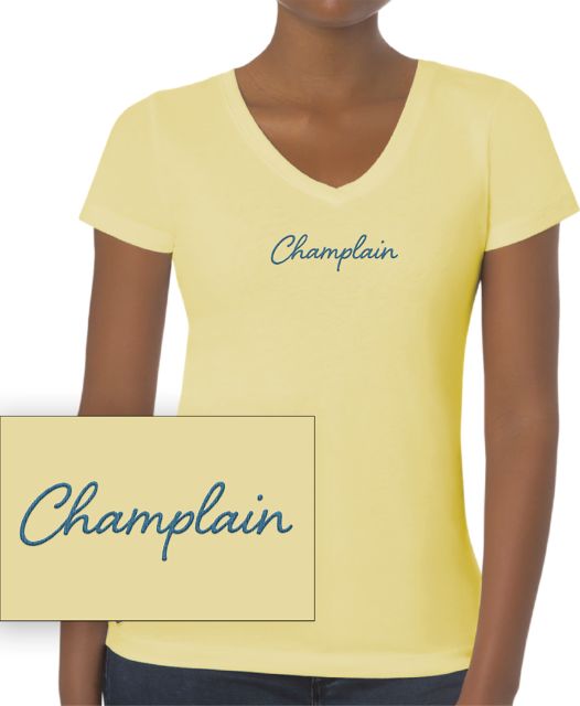 Champlain College Chainstitch Women's Short Sleeve T-Shirt
