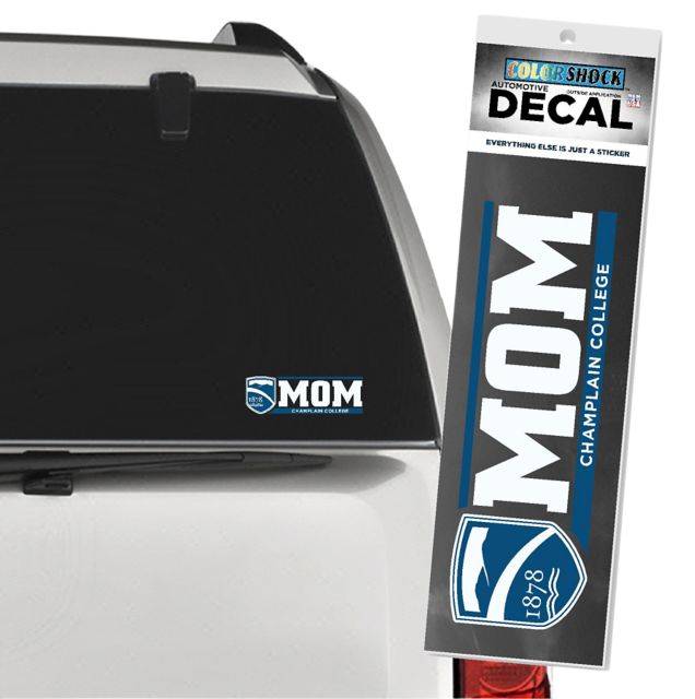 Champlain College Mom Decal