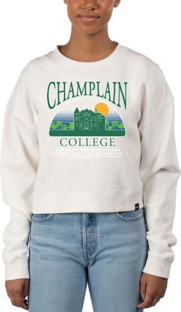 Champlain College Women's Cropped Crewneck