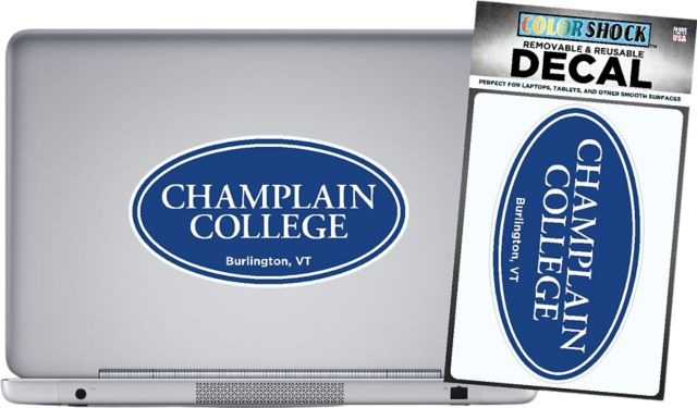 Champlain College 42 Sq In. Removable Decal