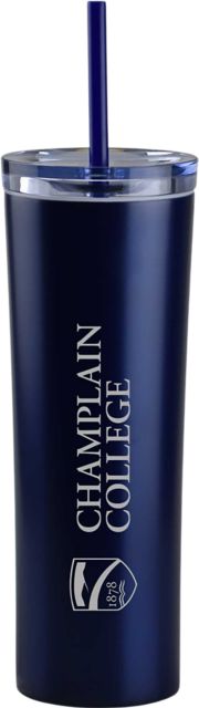 Champlain College 16 oz. Tumbler with Straw