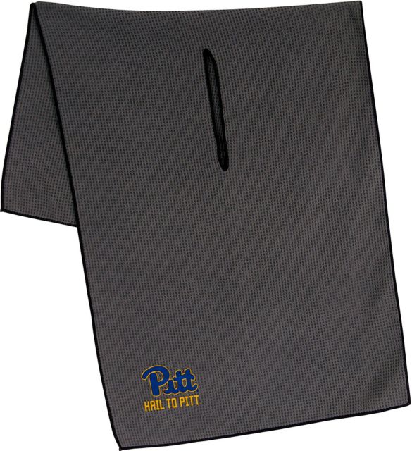 University Of Pittsburgh 19'' x 41'' Grey Microfiber Towel- ONLINE ONLY
