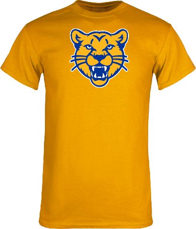 University of Pittsburgh - Johnstown T-Shirt Mountain Cat Mascot - ONLINE ONLY