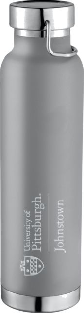University of Pittsburgh - Johnstown Thor Copper Vacuum Insulated Bottle 22oz Institutional Mark Engraved - ONLINE ONLY