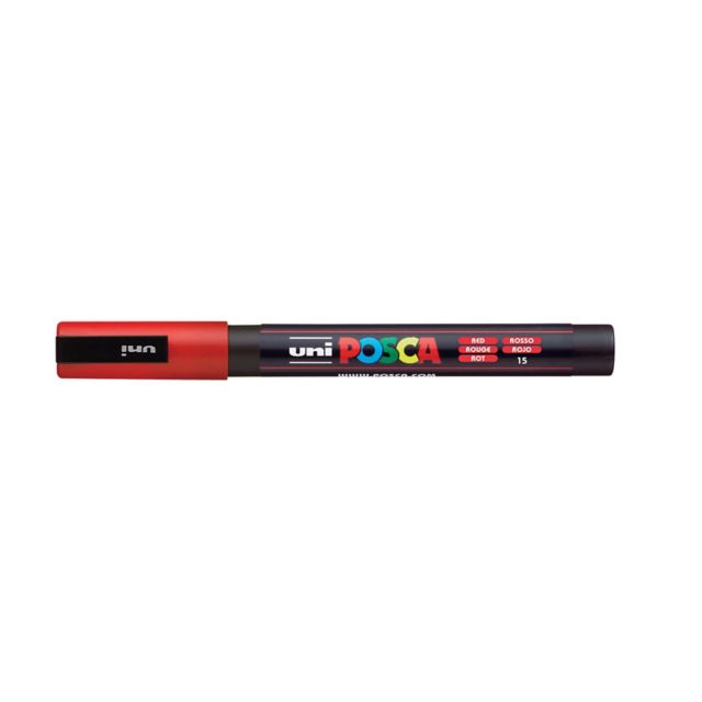 P MARK 3M FINE RED