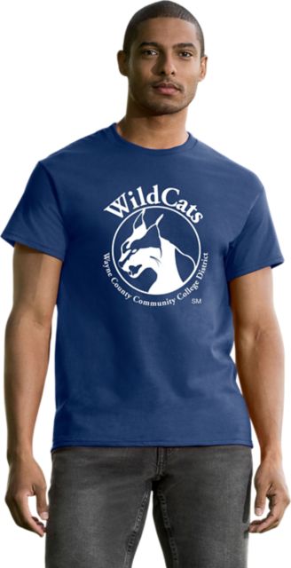 Wayne County Community College District Wildcats Short Sleeve T-Shirt