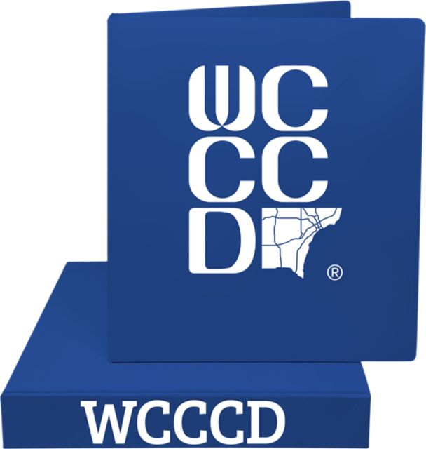 Wayne County Community College District 1.5'' Vinyl Binder
