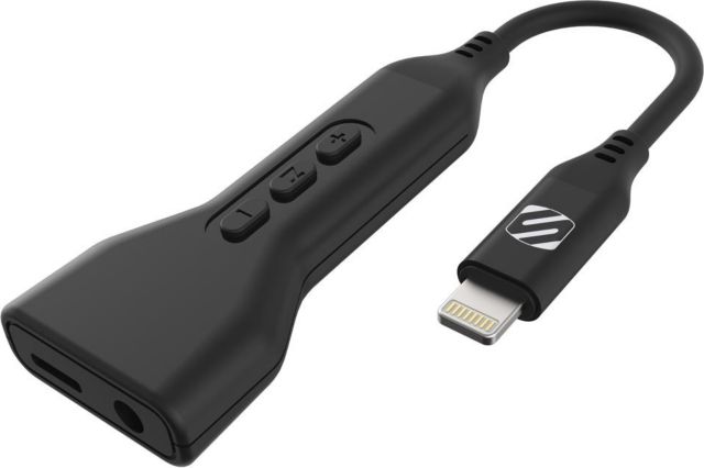 Scosche StrikeLine Adapter iPhone 7 Headphone Adapter with Charge Port - ONLINE ONLY