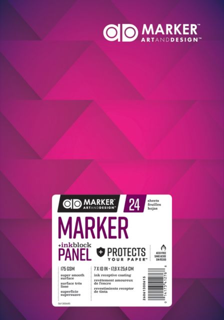 AD MARKER PAD 7X10 24 SHEETS