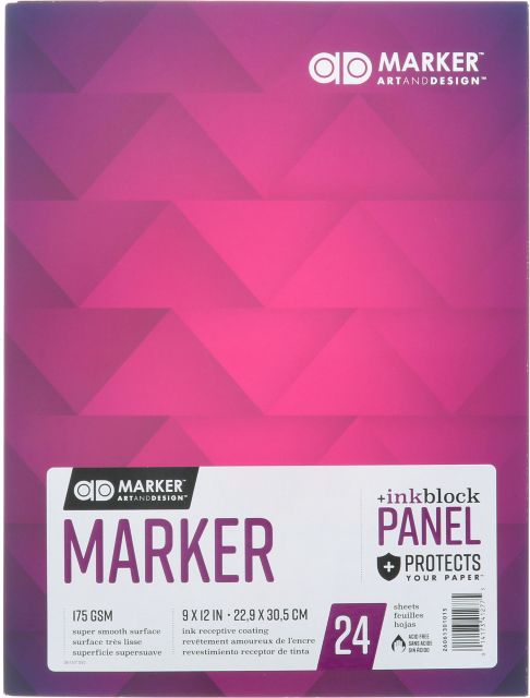 AD MARKER PAD 9X12 24SH