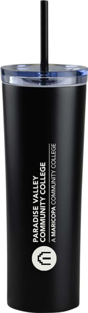 Paradise Valley Community College 16 oz. Tumbler with Straw