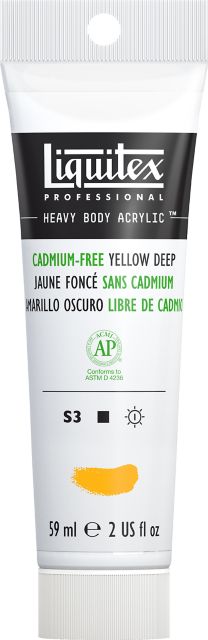 HB ACRY CAD FREE 59ML YLW DEEP