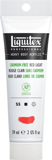 HB ACRY CAD FREE 59ML RED LT