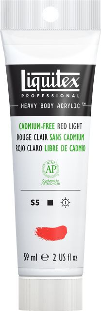 HB ACRY CAD FREE 59ML RED LT
