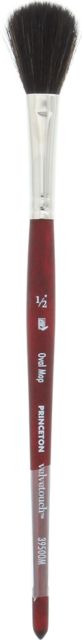 Velvetouch Mix Media Oval Mop Brush 1/2
