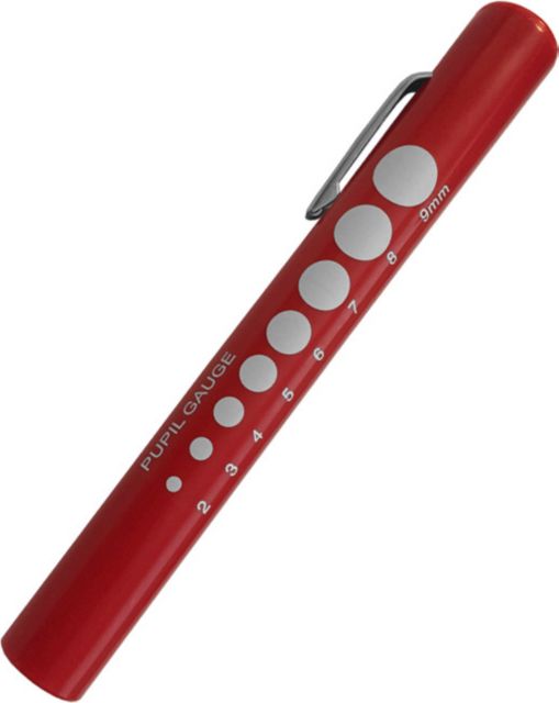 PUPIL GAUGE PENLIGHT-RED