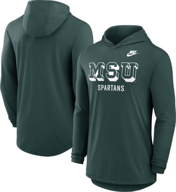 Michigan State University Spartans Legacy Hooded Long Sleeve T-Shirt