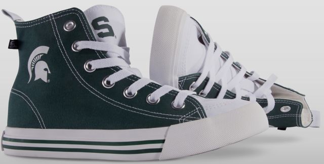 Michigan state on sale converse shoes