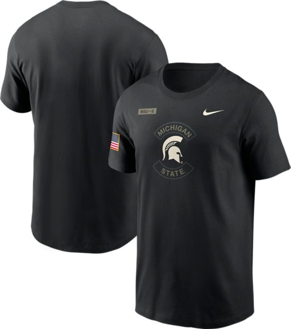 Michigan State University Spartans Military Appreciation Dri-Fit Short Sleeve T-Shirt