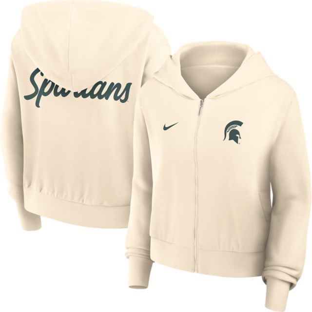 Michigan State University Spartans Women's Full-Zip Hooded Sweatshirt